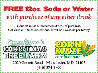 coupon for Showvakers Christmas Tree Farm